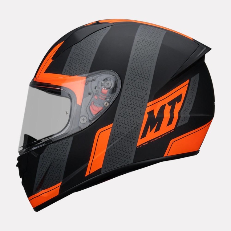 Buy MT Helmet Stinger B Affair Matt ORANGE with free shipping